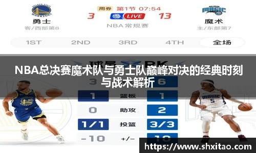 NBA总决赛魔术队与勇士队巅峰对决的经典时刻与战术解析